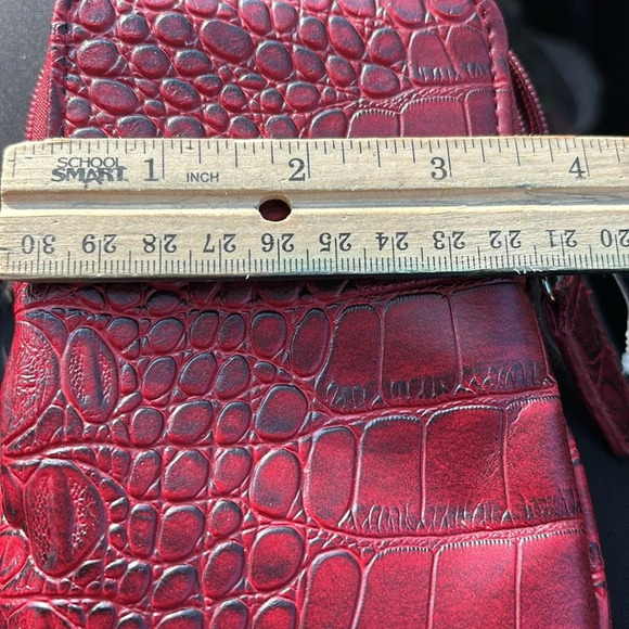 Fashion faux croc leather wrislet pouch card holder New - Picture 6 of 10